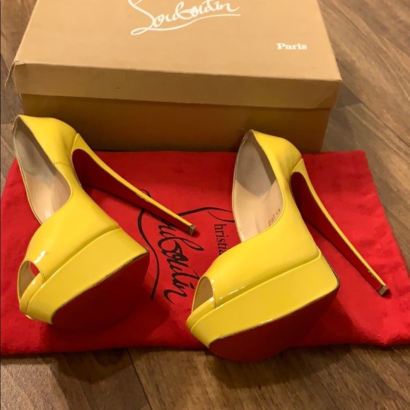 Christian Louboutin  Lady Peep Toe - Picture 6 of 7